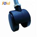 50mm Office Chair Caster with interbrake system with friction stem